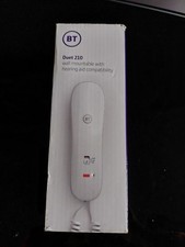 Boxed not used BT Duet 210 wall mounting phone with hearing aid compatibility.
