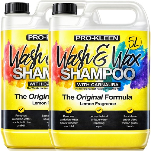 Prokleen wash wax shampoo - wash,