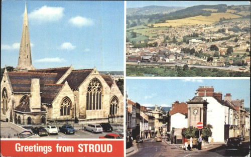 Vintage stroud topographical - stroud,