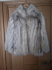 Blue Fox Real Fur Jacket