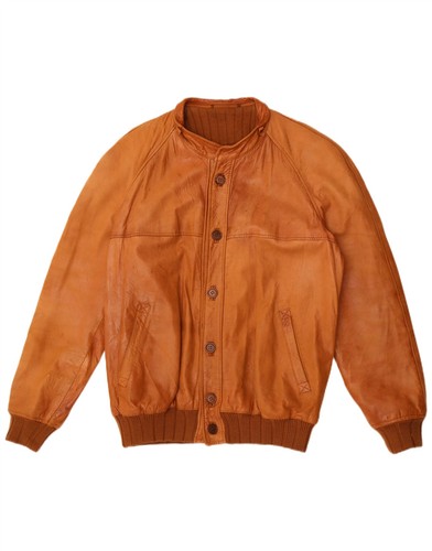 Vintage mens leather jacket - leather,