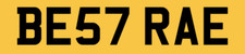 BEST RAE RAE'S PRIVATE NUMBER PLATE BE57 RAE PERSONAL REGISTRATION CAR REG PLATE
