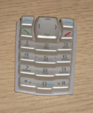 NEW Genuine Original Nokia 3100 White Rubber Keypad