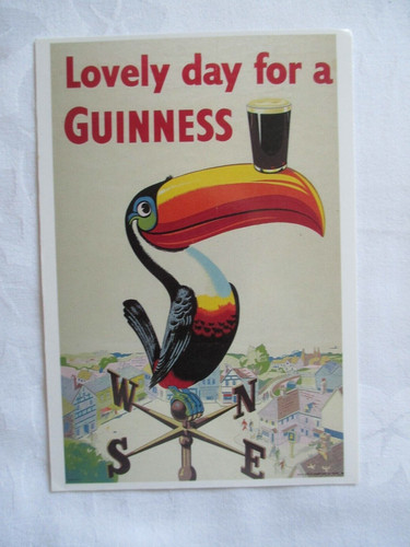 Vintage colour postcard - colour, "