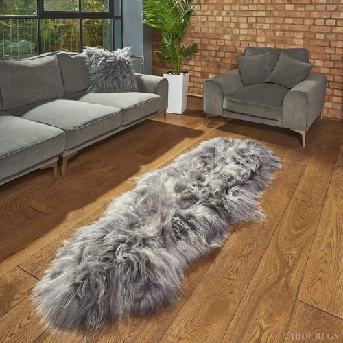 Icelandic sheepskin rug double - icelandic,