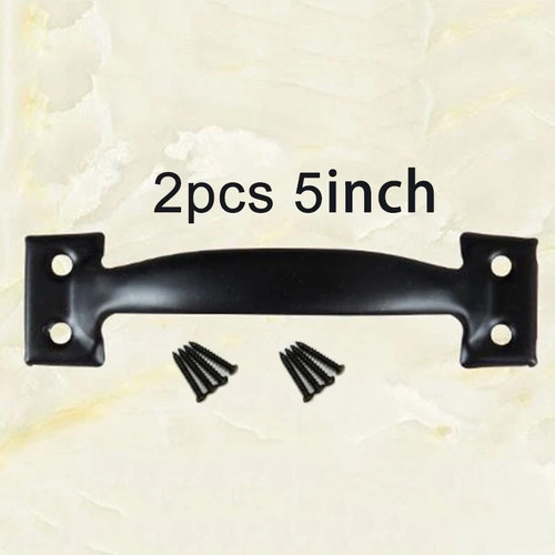 Carbon steel pull door handle - door,