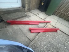 FORD TRANSIT COURIER SPORT DRIVER  SIDE SKIRT RACE RED