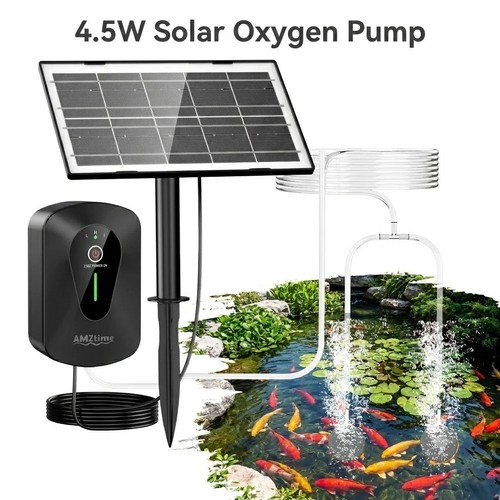 Solar pond aerator - aerator,