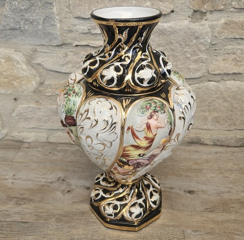 Large capodimonte majolica - capodimonte,