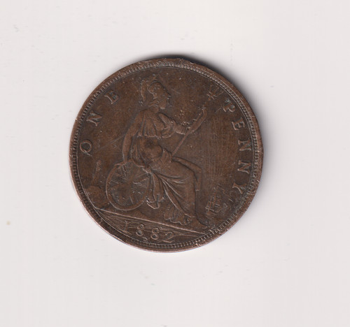 Victoria penny 1882 very - victoria,
