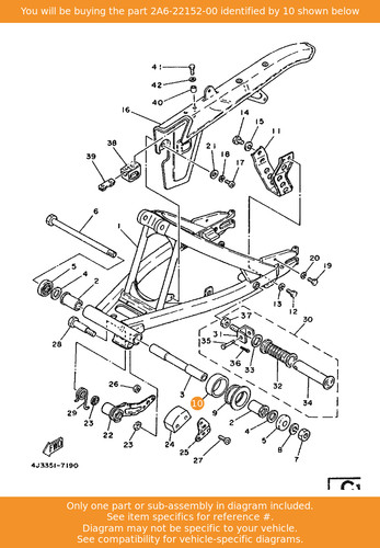Yamaha seal guard - seal,,