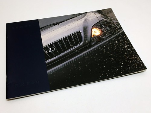 1999 lexus 300 brochure - lexus,