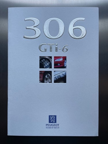 Peugeot 306 gti brochure - gti,