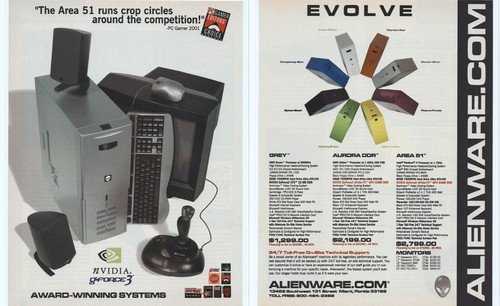 Vintage retro alienware gaming - alienware,