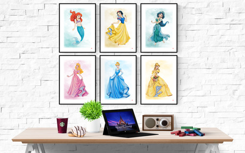 Disney princess classic - princess, pastel