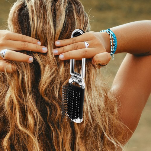Foldable comb portable hair - portable,