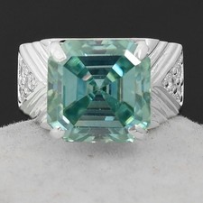 Certified 6.90 Ct Asscher Cut