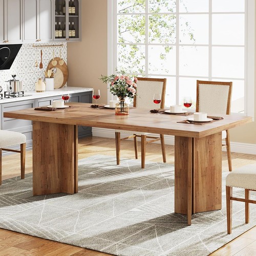 Farmhouse kitchen table with - kitchen,