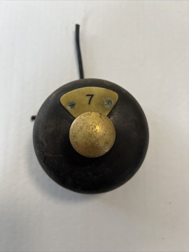 Vintage door bell - door,