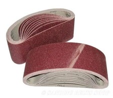 10 X 120 GRIT SANDING BELTS 75