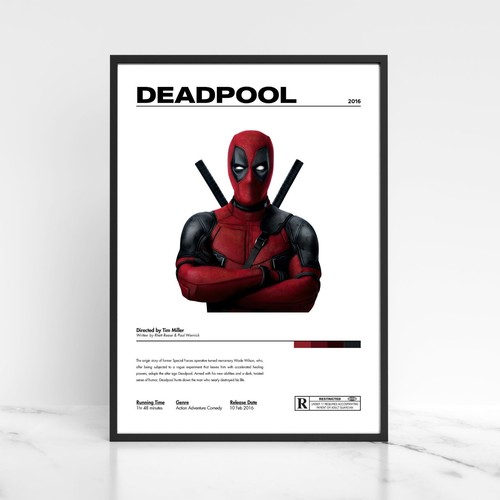 Deadpool 2016 movie poster - 2016, a5