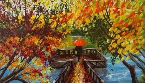 Oil paintings canvas - canvas, hand