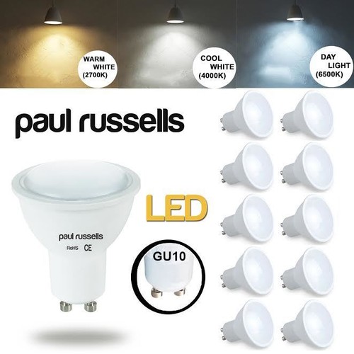 Pack led gu10 - pack, 3w