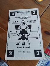 Ayr united third lanark - v,