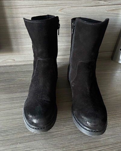 Celtic black suede ankle - co.,