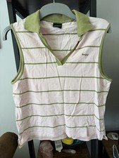 Toggi Women's Sleeveless Polo Shirt Pink Size 14