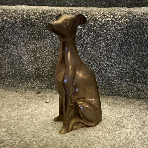 Greyhound dog metal - dog,