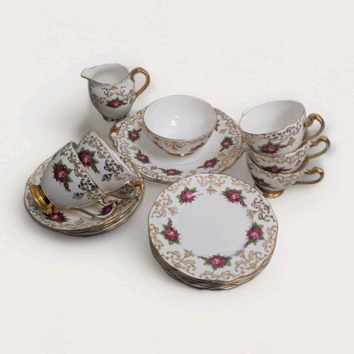 Roslyn fine bone china tea - roslyn,