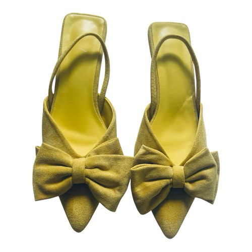 Yellow suede - yellow,