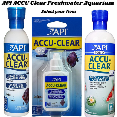 Api accu pond clear - clear, freshwater