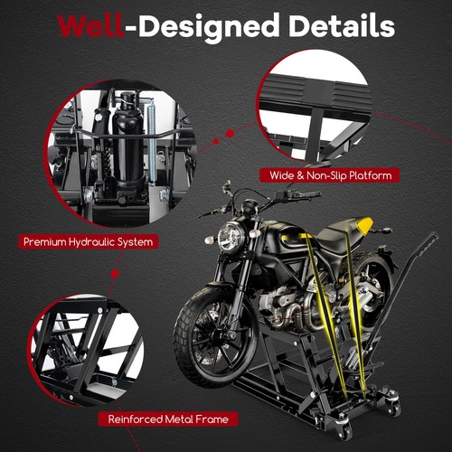 Motorcycle lift jack hydraulic - motorcycle,