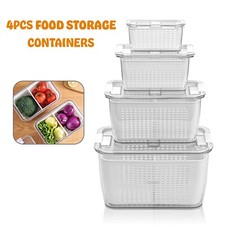 4 Pack Fridge Freezer Storage