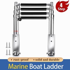 4 Steps Boat Ladder Folding
