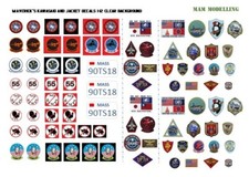 Decals for top - 1:12, movie"