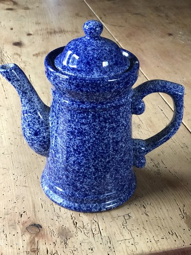 Antique spongeware pottery - spongeware,