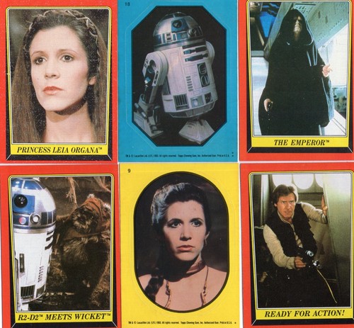 1983 topps star wars return - return, of
