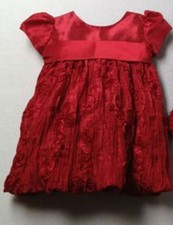 Girl Cinderella Red Rosette