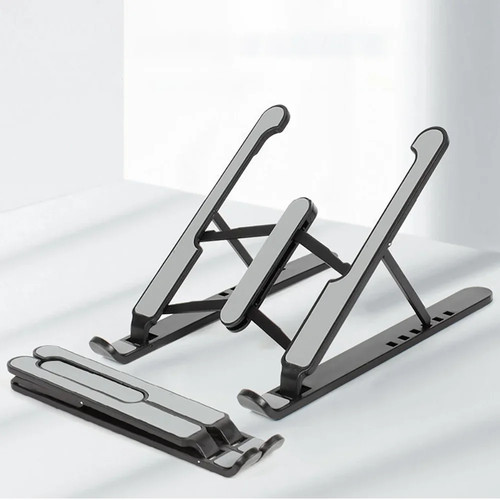 Foldable aluminum laptop stand - aluminum,