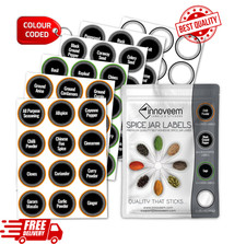 Spice Labels Stickers for Jars