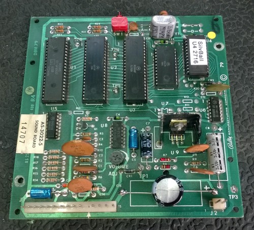 Pinball bally sound board - pinball,