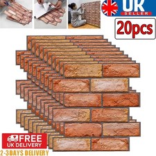 Stone Slate Effect PVC Plastic Wall Covering Panels Decorative Cladding Tiles uk