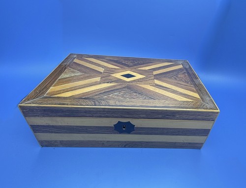Vintage marquetry cigar - vintage,