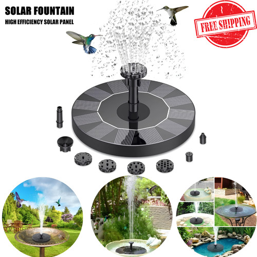 Solar water fountain pump - fountain,