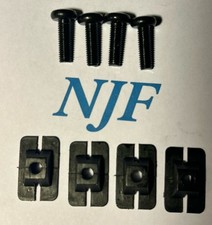 Stainless Black Anodised Grill