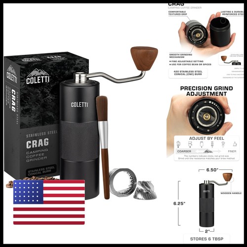 Coletti crag manual coffee - crag,