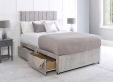ORTHOPAEDIC DIVAN BED SET WITH MATTRESS AND HEADBOARD 3FT 4FT6 Double 5FT King